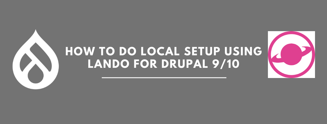 Local setup using lando for drupal 9/10